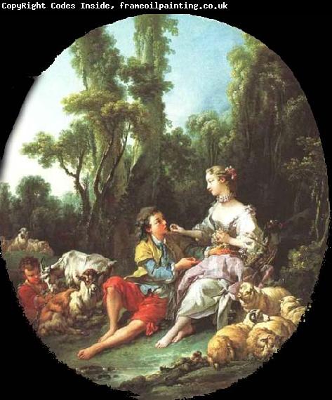 Francois Boucher Are They Thinking About the Grape